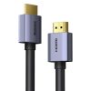 Baseus High Definition HDMI videókábel, 2.0, 4K 60Hz, 1m (Fekete)