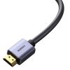 Baseus High Definition HDMI videókábel, 2.0, 4K 60Hz, 1m (Fekete)