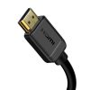 Baseus Video Kábel HD Series HDMI 4K - HDMI 4k, 2.0 4K, 60 Hz, 0.75m - Fekete (WKGQ030101)