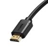 Baseus Video Kábel HD Series HDMI 4K - HDMI 4k, 2.0 4K, 60 Hz, 0.75m - Fekete (WKGQ030101)