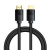 Baseus High Definition HDMI videókábel, HDMI 2.1, 8K 60Hz, 1,5m (Fekete)