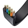 Baseus Ethernet RJ45 hálózati kábel, 1Gbps, 1.5m (Fekete)