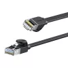 Baseus Ethernet RJ45 hálózati kábel, 1Gbps, 1.5m (Fekete)