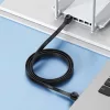 Baseus Ethernet RJ45 hálózati kábel, 1Gbps, 1.5m (Fekete)