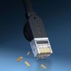 Baseus Ethernet RJ45 hálózati kábel, 1Gbps, 2m (Fekete)
