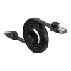 Baseus Ethernet RJ45 hálózati kábel, 1Gbps, 2m (Fekete)