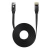 Baseus Ethernet RJ45 hálózati kábel, 10Gbps, 10m (fekete)