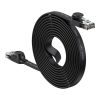 Baseus Ethernet RJ45 hálózati kábel, 10Gbps, 10m (fekete)