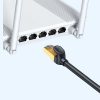 Baseus Ethernet RJ45 hálózati kábel, 10Gbps, 1m (Fekete)