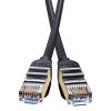 Baseus Ethernet RJ45 hálózati kábel, 10Gbps, 1m (Fekete)