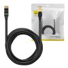 Baseus Ethernet RJ45 hálózati kábel, 10Gbps, 10m (fekete)
