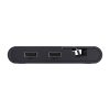 Baseus Mate Pro intelligens asztali dokkoló, USB-C HUB, PD, 100W (fekete)