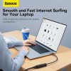 Baseus Lite sorozat USB - RJ45 hálózati adapter, 100Mbps (Fekete)
