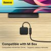 Baseus Lite sorozat USB - RJ45 hálózati adapter, 100Mbps (Fekete)