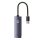Baseus Lite Series USB-RJ45 hálózati adapter, 1000mbps (szürke)