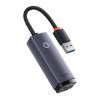 Baseus Lite Series USB-RJ45 hálózati adapter, 1000mbps (szürke)