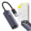 Baseus Lite Series USB-RJ45 hálózati adapter, 1000mbps (szürke)