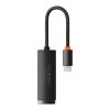 Baseus Lite Series USB-C-RJ45 hálózati adapter, 100Mbps (Fekete)