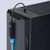 Baseus Lite Series USB-C-RJ45 hálózati adapter (Fekete)