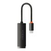 Baseus Lite Series USB-C-RJ45 hálózati adapter (Fekete)