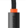 Baseus Lite Series USB-C-RJ45 hálózati adapter (Fekete)