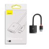 Baseus Lite Series HDMI-VGA adapter (Fekete)