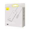 Baseus Lite Series Hub 4 az 1-ben USB - 4x USB 3.0, 1m (fekete)