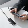 Baseus Lite Series Hub 4 az 1-ben USB - 4x USB 3.0, 1m (fekete)