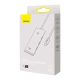 Baseus Lite Series USB-C HUB - 4x USB 3.0 - 25 cm (Fekete) 