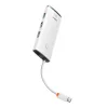 Baseus 5in1 USB-C HUB, 4x USB 3.0 + HDMI ( (Fehér) ) (WKQX040002)