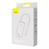 Baseus 5in1 USB-C HUB, 4x USB 3.0 + HDMI ( (Fehér) ) (WKQX040002)