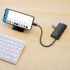 Baseus Lite Series Hub 6 az 1-ben USB-C - 2x USB 3.0 + USB-C PD + HDMI + SD/TF (fehér)