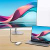 Baseus Lite Series Hub 6 az 1-ben USB-C - 2x USB 3.0 + USB-C PD + HDMI + SD/TF (fehér)