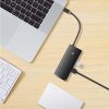 Baseus Lite Series Hub 6 az 1-ben USB-C - 2x USB 3.0 + USB-C PD + HDMI + SD/TF (fehér)