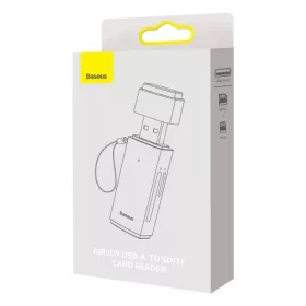   Baseus Kártyaolvasó Lite Series SD / TF to USB-A - Szürke (WKQX060013)