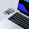 Baseus Kártyaolvasó Lite Series SD / TF to USB-A - Szürke (WKQX060013)