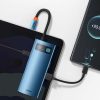 Baseus adapter 6 az 1-ben USB-C hub 3x USB 3.0 + HDMI + USB-C PD 4K HD (kék)