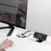 Baseus adapter 5 az 1-ben USB-C hub 3x USB 3.0 + HDMI + USB-C PD (szürke)
