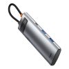 Baseus adapter 7 az 1-ben USB-C hub 2x USB 3.0 + HDMI + USB-C PD (szürke)