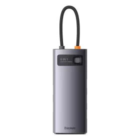   Baseus 6in1 USB-C HUB Elosztó 3x USB 3.0 És 2x HDMI (WKWG030113)