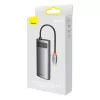 Baseus 6in1 USB-C HUB Elosztó 3x USB 3.0 És 2x HDMI (WKWG030113)