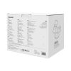 Baseus Swan 3in1 MagSafe Vezeték Nélküli töltő, 15W, - Fekete (WXTE000101)