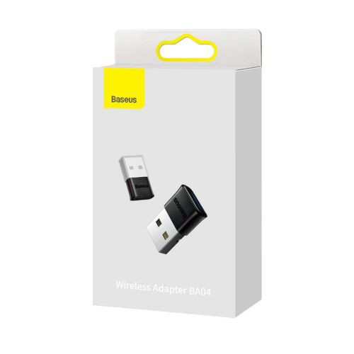 Baseus BA04 mini Bluetooth 5.0 adapter USB vevő (fekete)