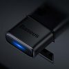 Baseus BA04 mini Bluetooth 5.0 adapter USB vevő (fekete)