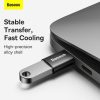 Baseus Ingenuity USB-C – USB-A OTG adapter (Fekete)