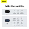 Baseus Ingenuity USB-C – USB-A OTG adapter (Fekete)