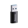 Baseus Ingenuity USB-A – USB-C OTG adapter (Fekete)