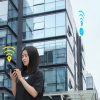 Baseus T2mini Bluetooth nyomkövető, zsinórral (fehér)