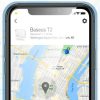 Baseus T2mini Bluetooth nyomkövető, zsinórral (fehér)