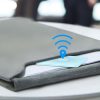 Baseus T2mini Bluetooth nyomkövető, zsinórral (fehér)